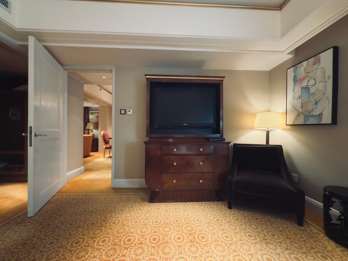 The St. Regis Beijing bedroom tv unit