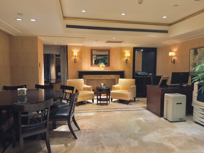 The St. Regis Beijing business center overall The St. Regis Beijing business center overall
