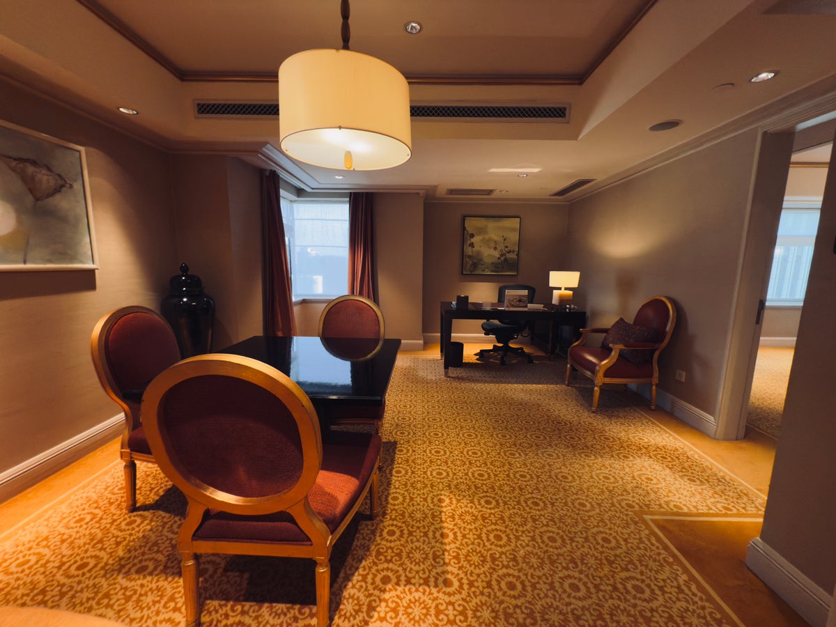 The St. Regis Beijing living and dining room