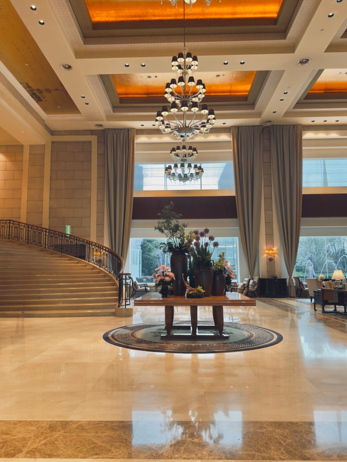 The St. Regis Beijing lobby entrance The St. Regis Beijing lobby entrance
