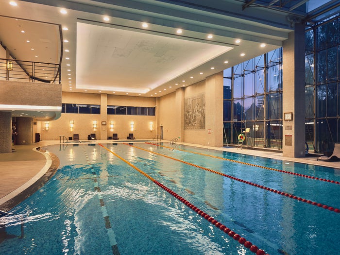 The St. Regis Beijing pool open The St. Regis Beijing pool open