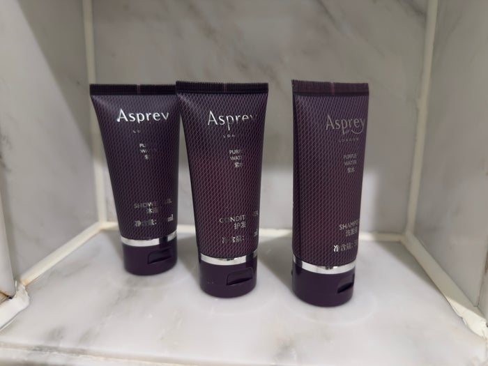 The St. Regis Beijing shower toiletries The St. Regis Beijing shower toiletries