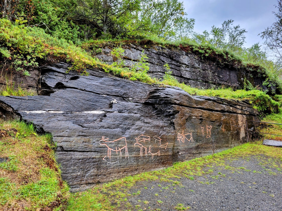 Tromso Norway Rock Carvings
