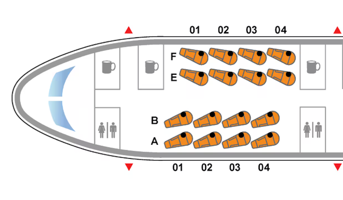 United seat map B757 200 United seat map B757 200