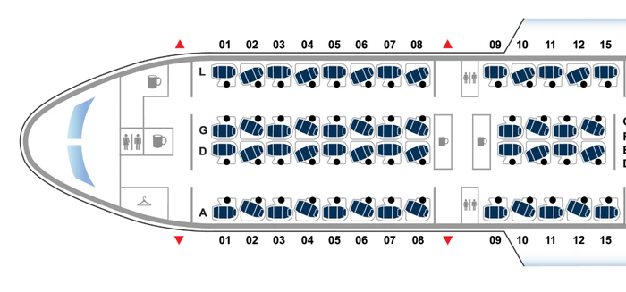 United seat map B777 200 Polaris United seat map B777 200 Polaris