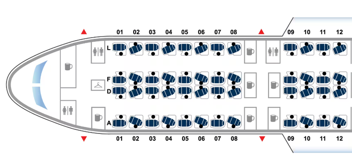 United seat map B787 9 Polaris United seat map B787 9 Polaris