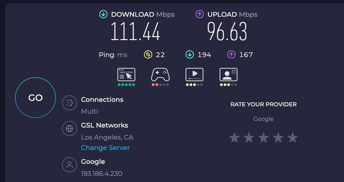 Virgin Atlantic Clubhouse LAX Internet speed