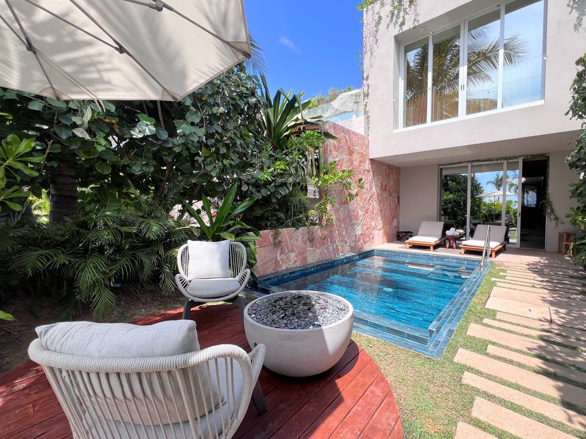 W Punta de Mita Marvelous Suite pool and garden