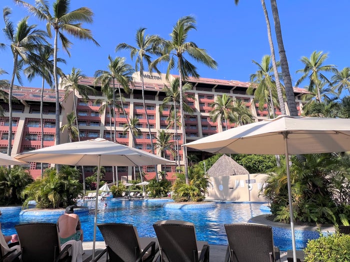 Westin Puerto Vallarta main pool Westin Puerto Vallarta main pool