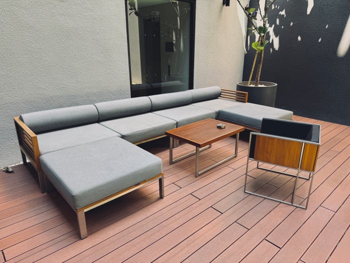 AMANOR Hotel Chiang Mai lobby outdoor seating AMANOR Hotel Chiang Mai lobby outdoor seating
