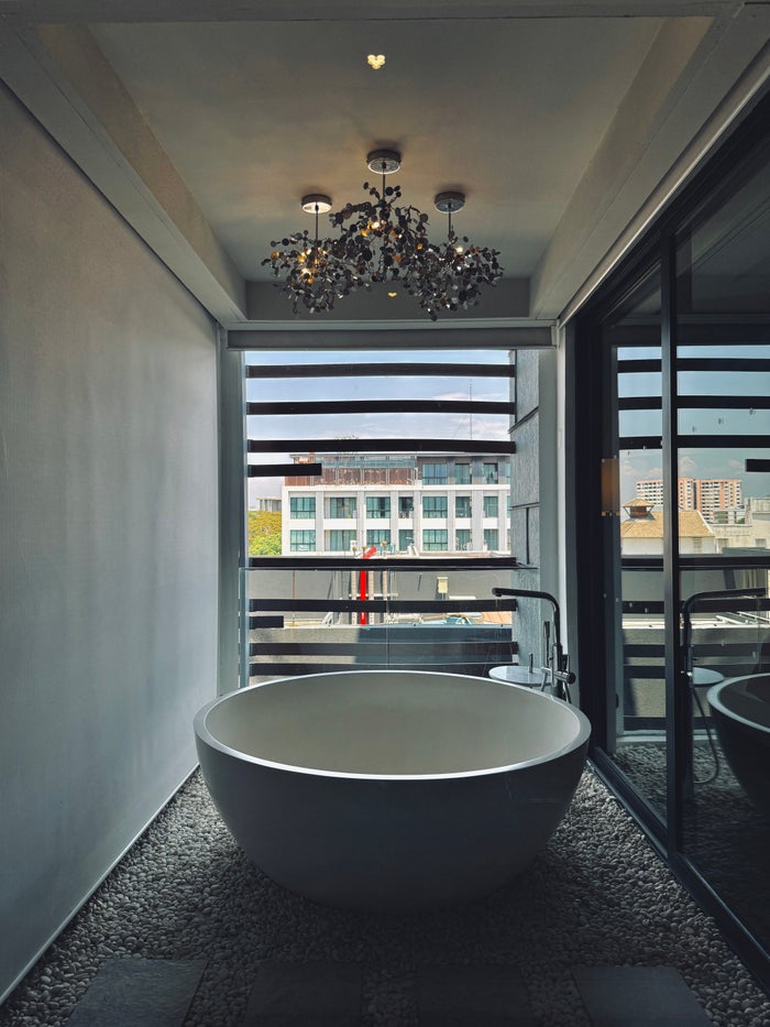 AMANOR Hotel Chiang Mai outdoor tub AMANOR Hotel Chiang Mai outdoor tub
