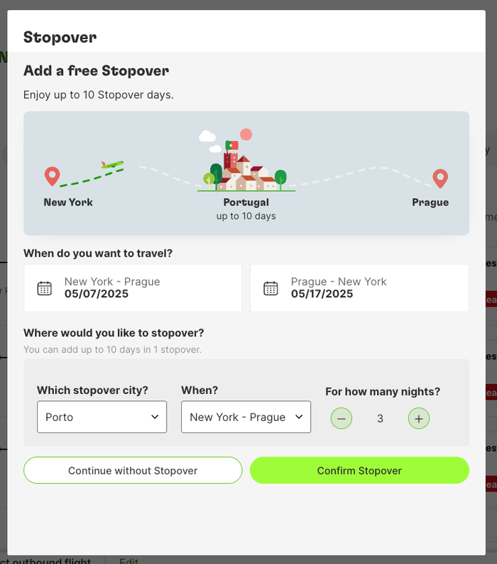 Adding Stopover TAP Air Portugal Adding Stopover TAP Air Portugal
