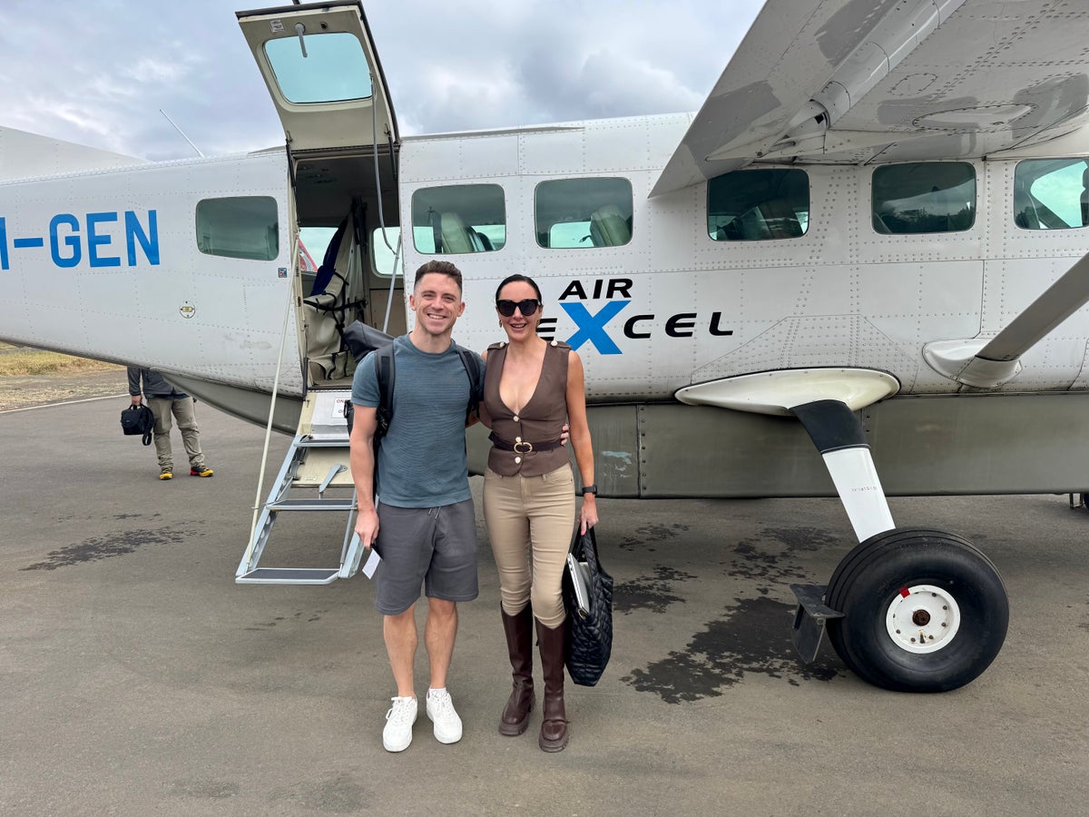 Air Excel aircraft photo opportunity