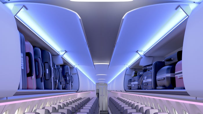 Airbus A220 Airspace cabin