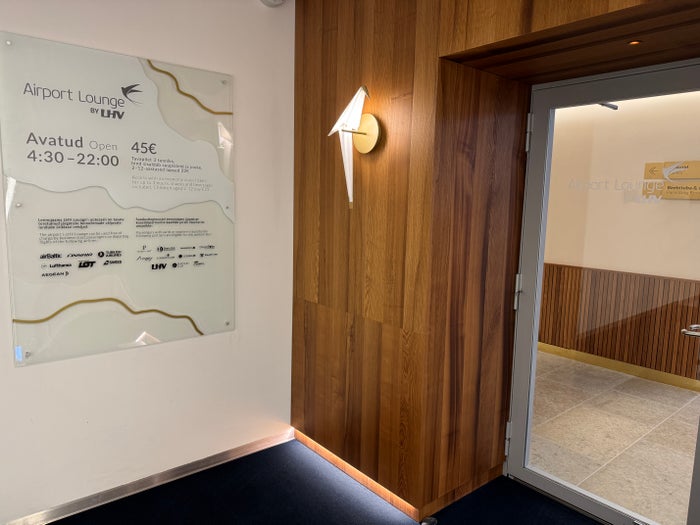 Airport Lounge by LHV TLL lounge entrance