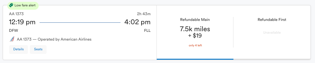 Alaska Airlines Award Ticket on American Airlines