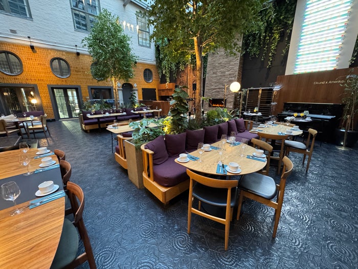 Amerikalinjen Atlas breakfast extended seating Amerikalinjen Atlas breakfast extended seating