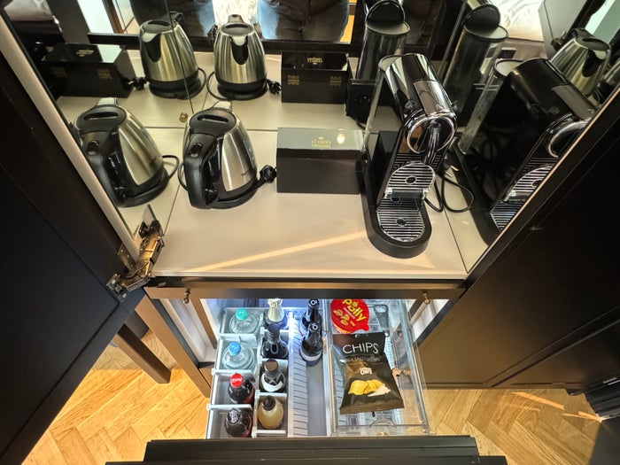 Amerikalinjen minibar open Amerikalinjen minibar open