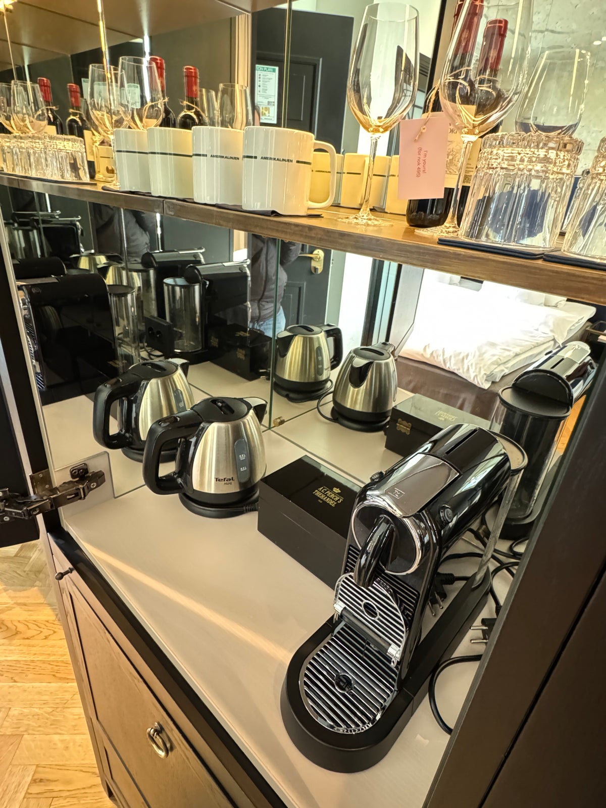 Amerikalinjen minibar