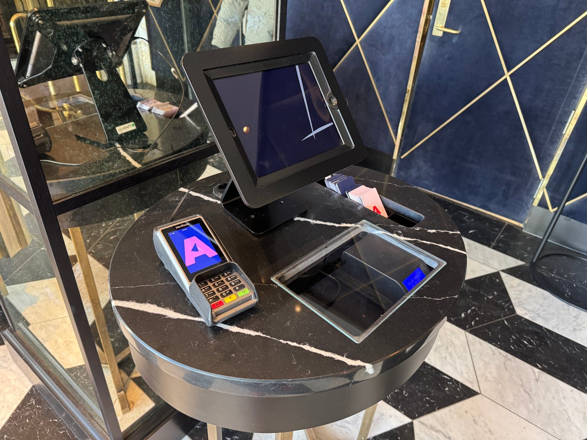 Amerikalinjen self check in