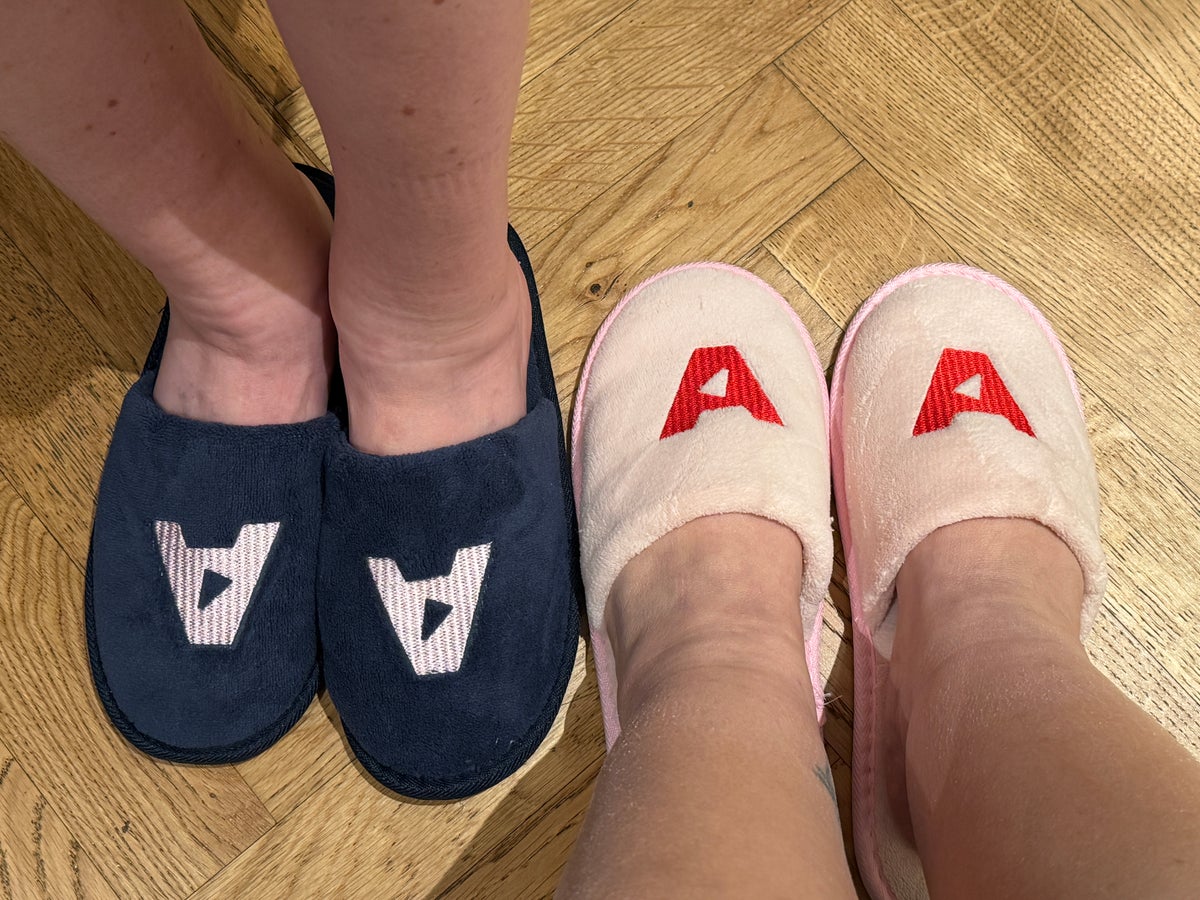 Amerikalinjen slippers