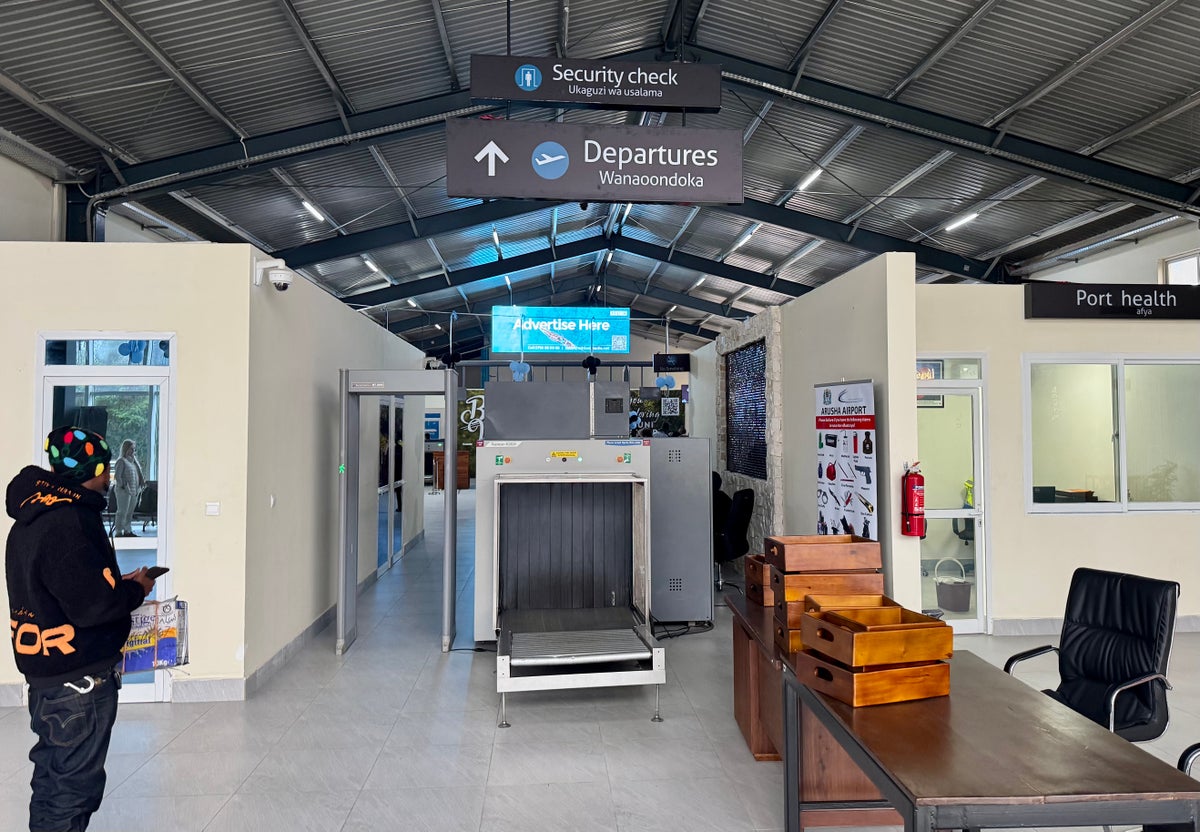 Arusha Airport in Tanzania