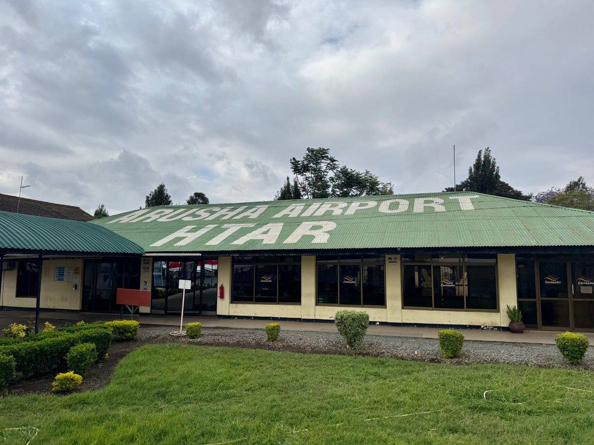 Arusha Airport old terminal