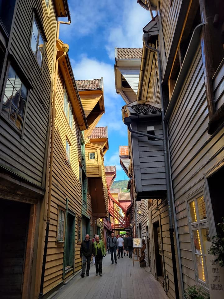 Bergen Norway Old Town