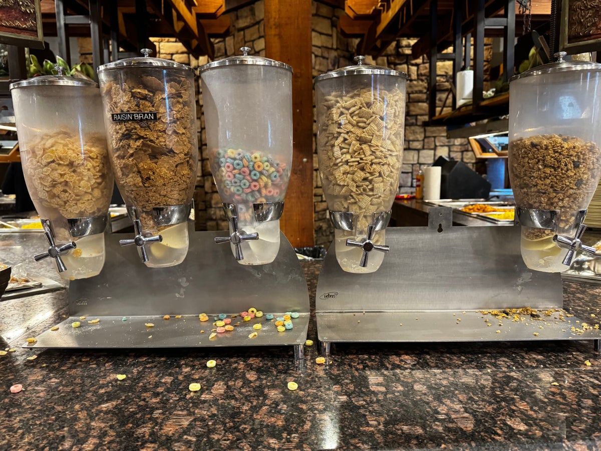 Best Western Plus Rubys Inn Cowboys Buffet cereal