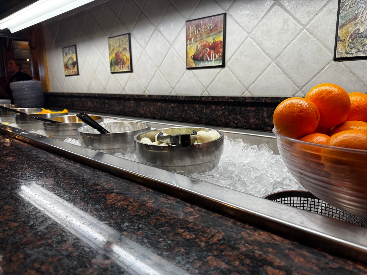 Best Western Plus Rubys Inn Cowboys Buffet fruits