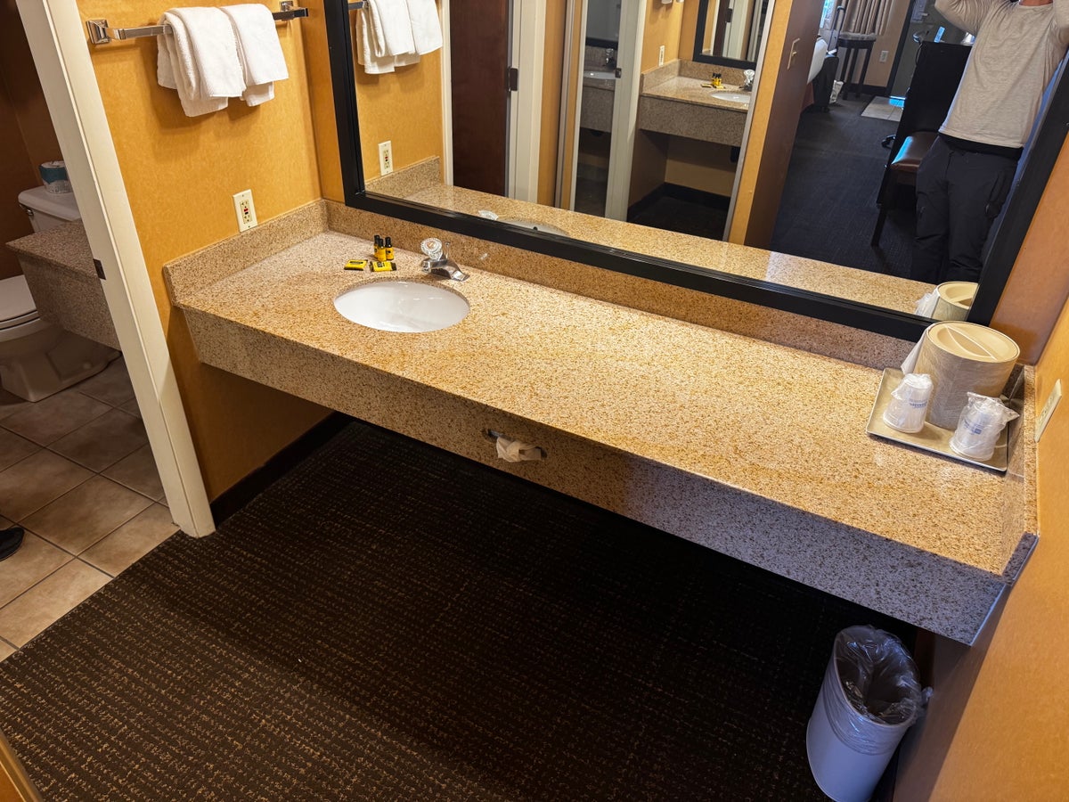 Best Western Plus Rubys Inn bathroom counter