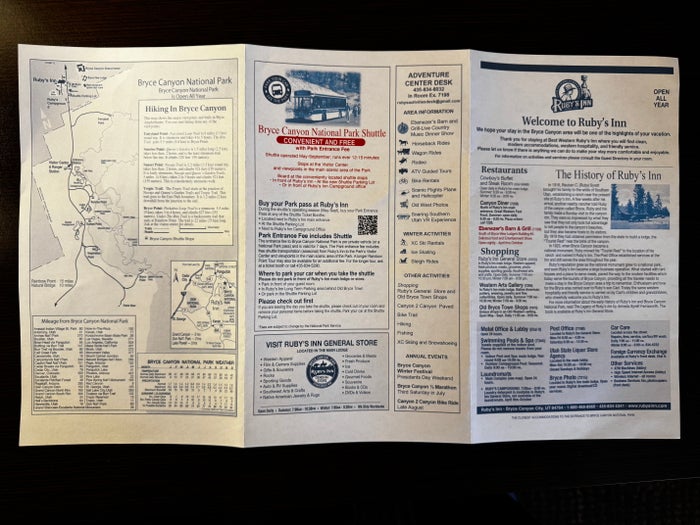 Best Western Plus Rubys Inn property brochure
