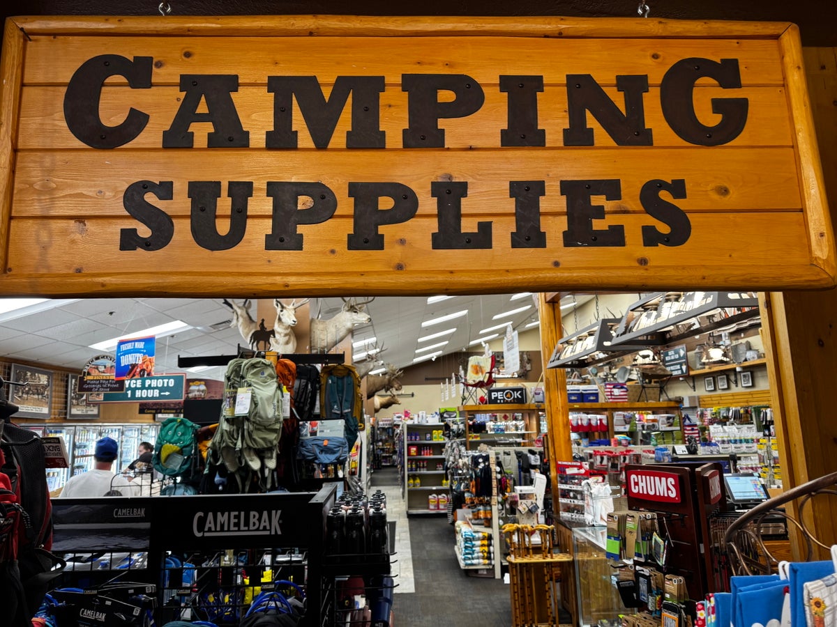 Best Western Plus Rubys Inn store camping supplies