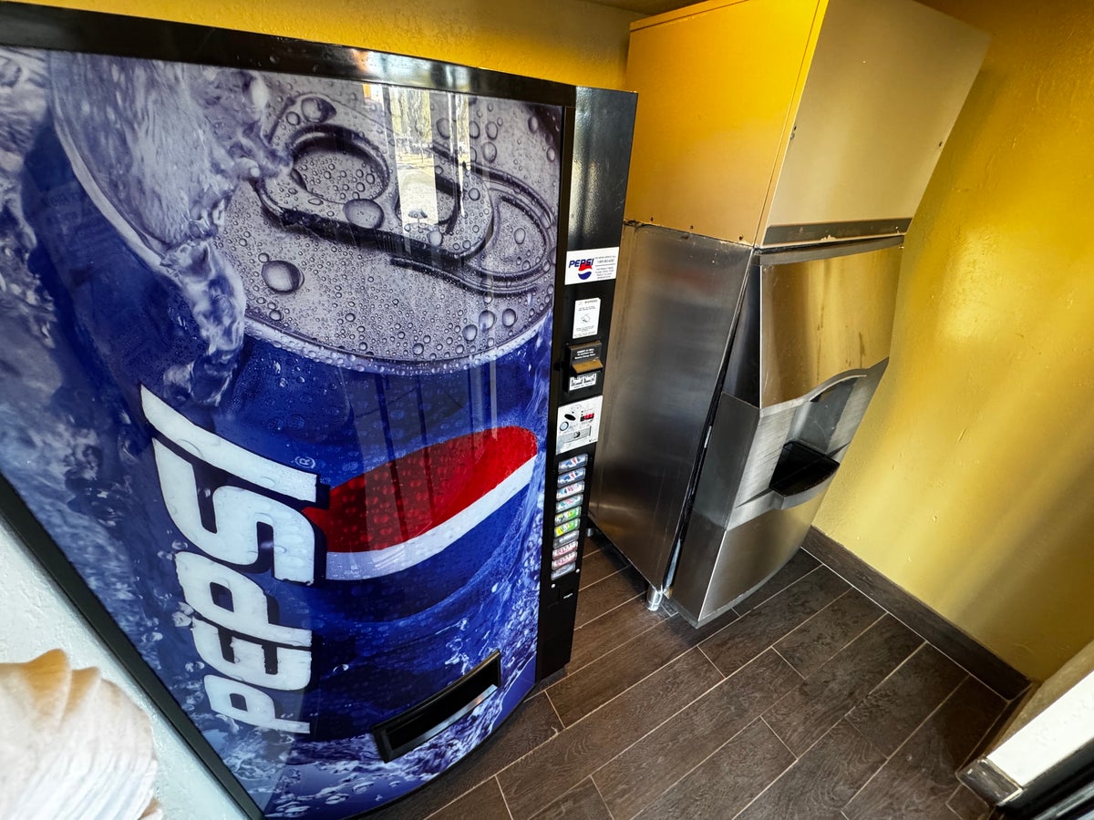 Best Western Plus Rubys Inn vending ice machine