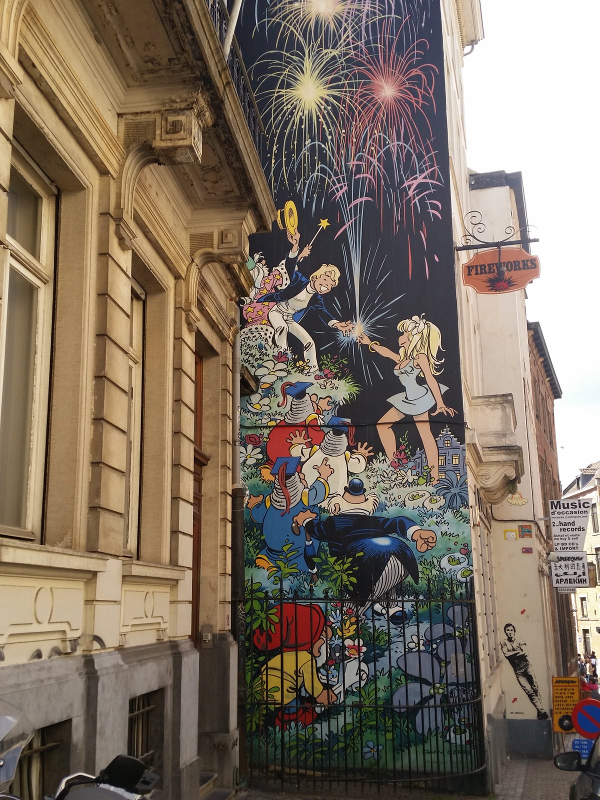 Brussels Mural by Olivier Rameau
