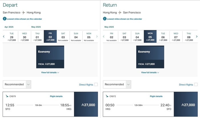 Image Credit: Cathay Pacific Image Credit: Cathay Pacific