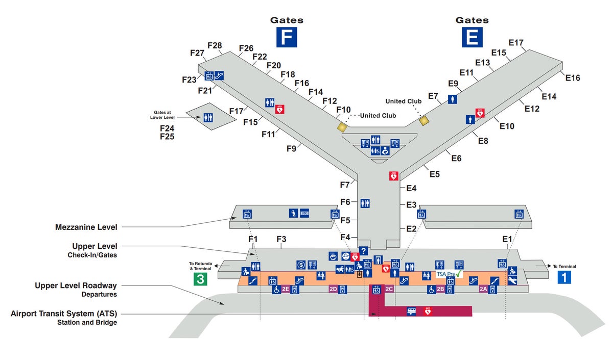 Chicago O Hare Terminal 2 Departures