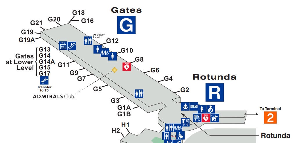 Chicago O Hare Terminal 3 G Gates