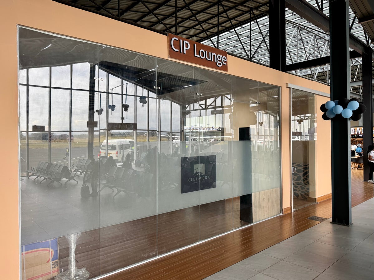 Closed CIP Lounge at Arusha Airport