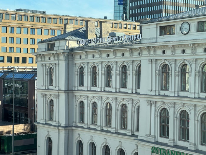 Comfort Hotel Grand Central exterior, Oslo, Norway