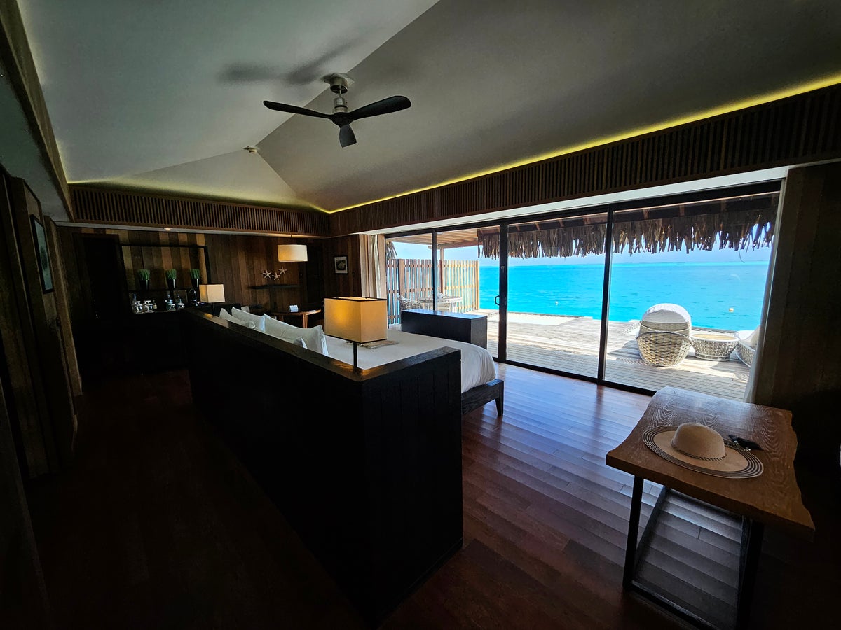 Conrad Bora Bora king room