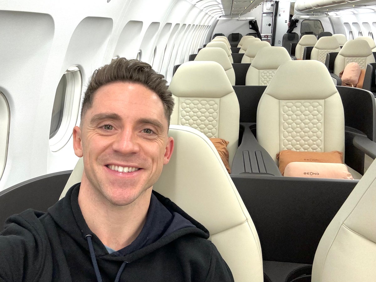 Daniel Ross selfie onboard BeOnd