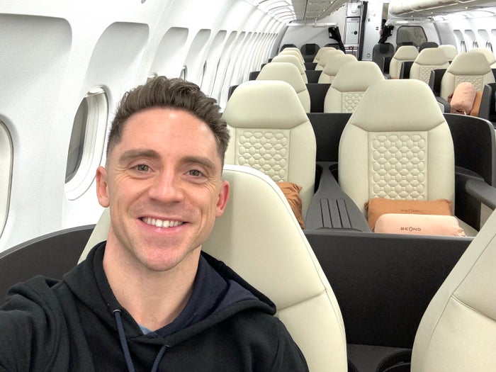 Daniel Ross selfie onboard BeOnd Daniel Ross selfie onboard BeOnd