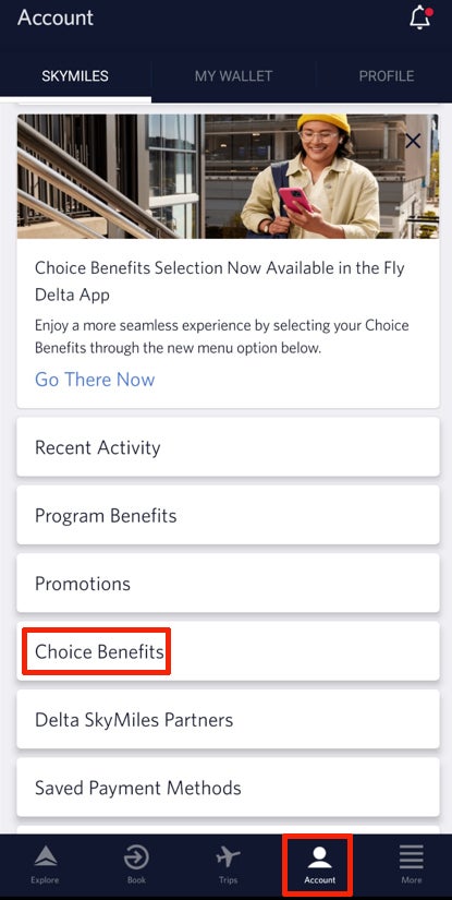 Delta App Choice Benefits Delta App Choice Benefits