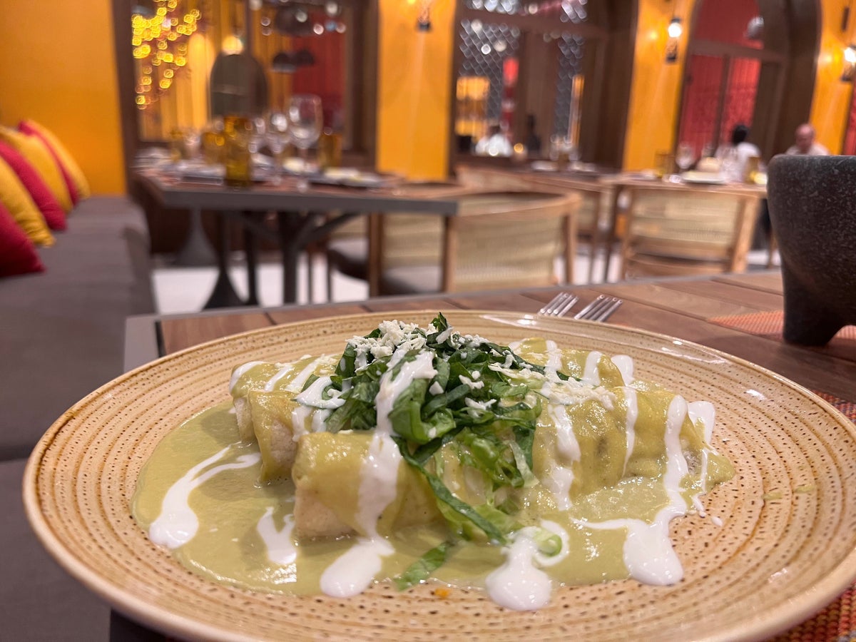Dinner at El Patio at Dreams Mazatlan