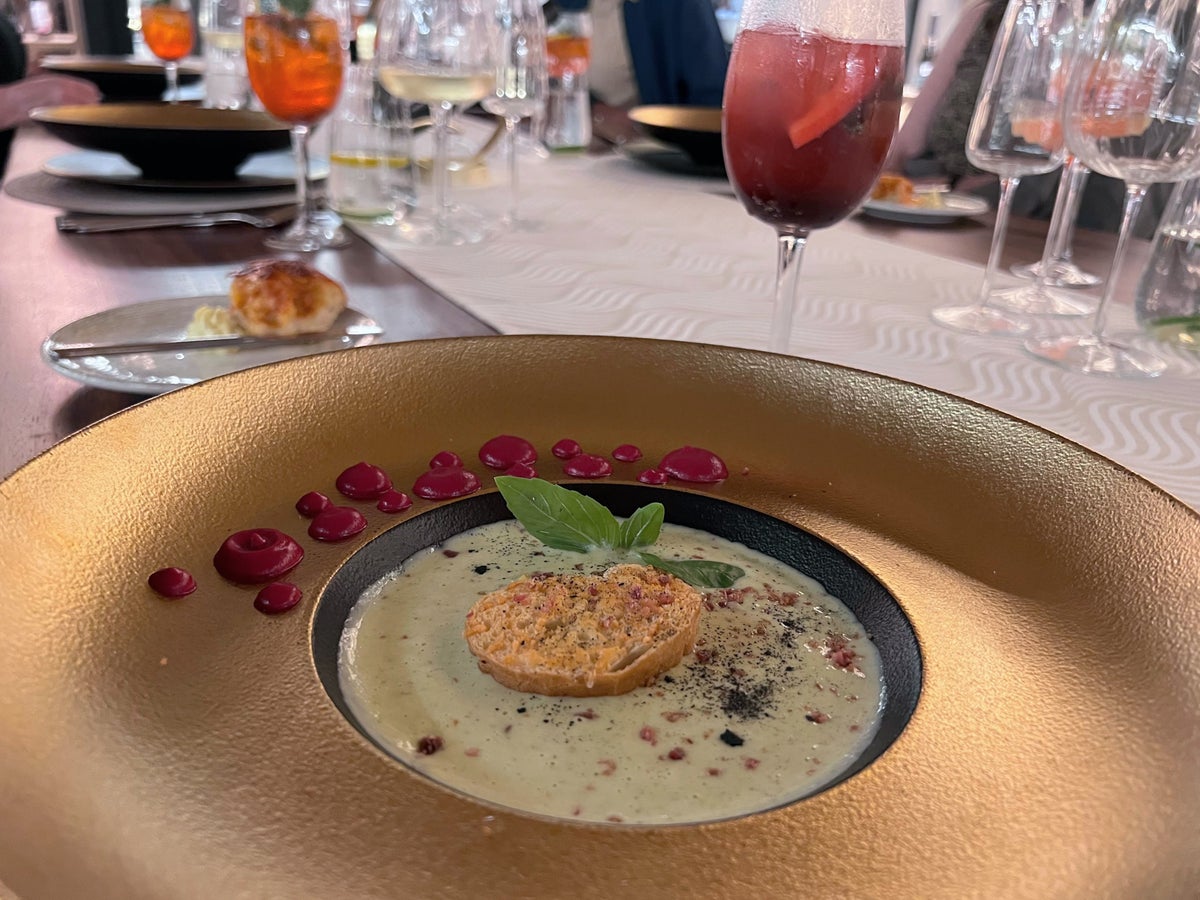 Dinner at Portofino at Dreams Mazatlan