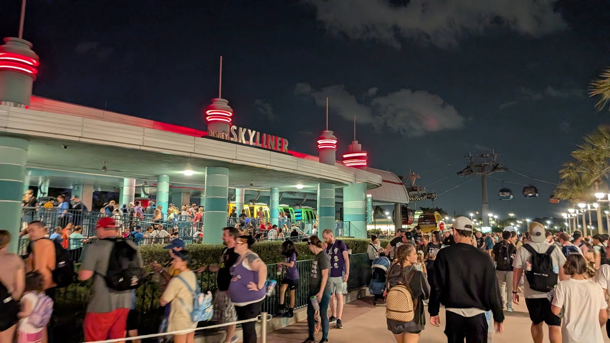 Disney Transportation Skyliner line
