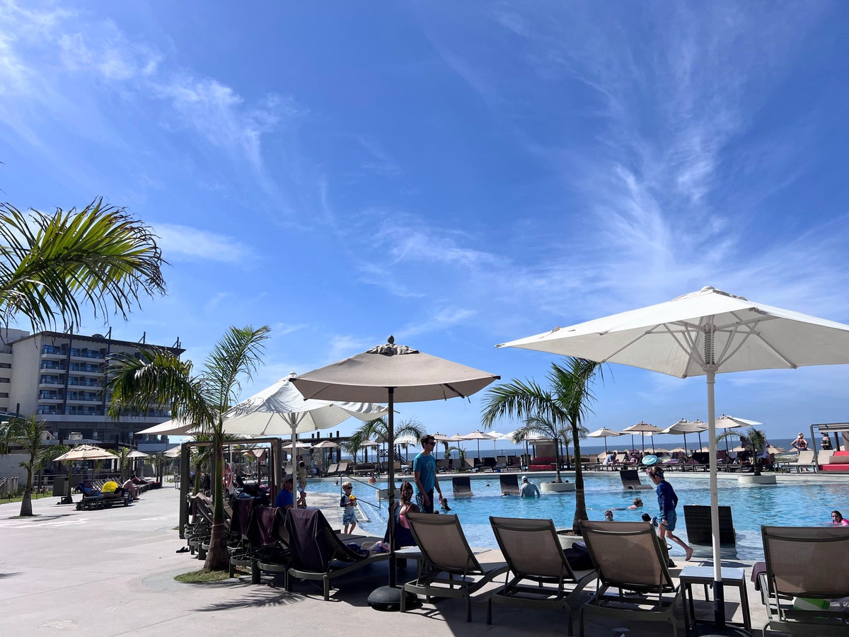 Dreams Mazatlan main pool area