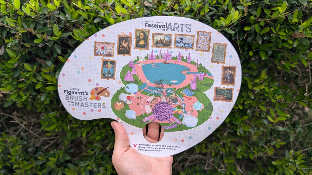 EPCOT Festival of the Arts 2025 Figments Brush With the Masters scavenger hunt