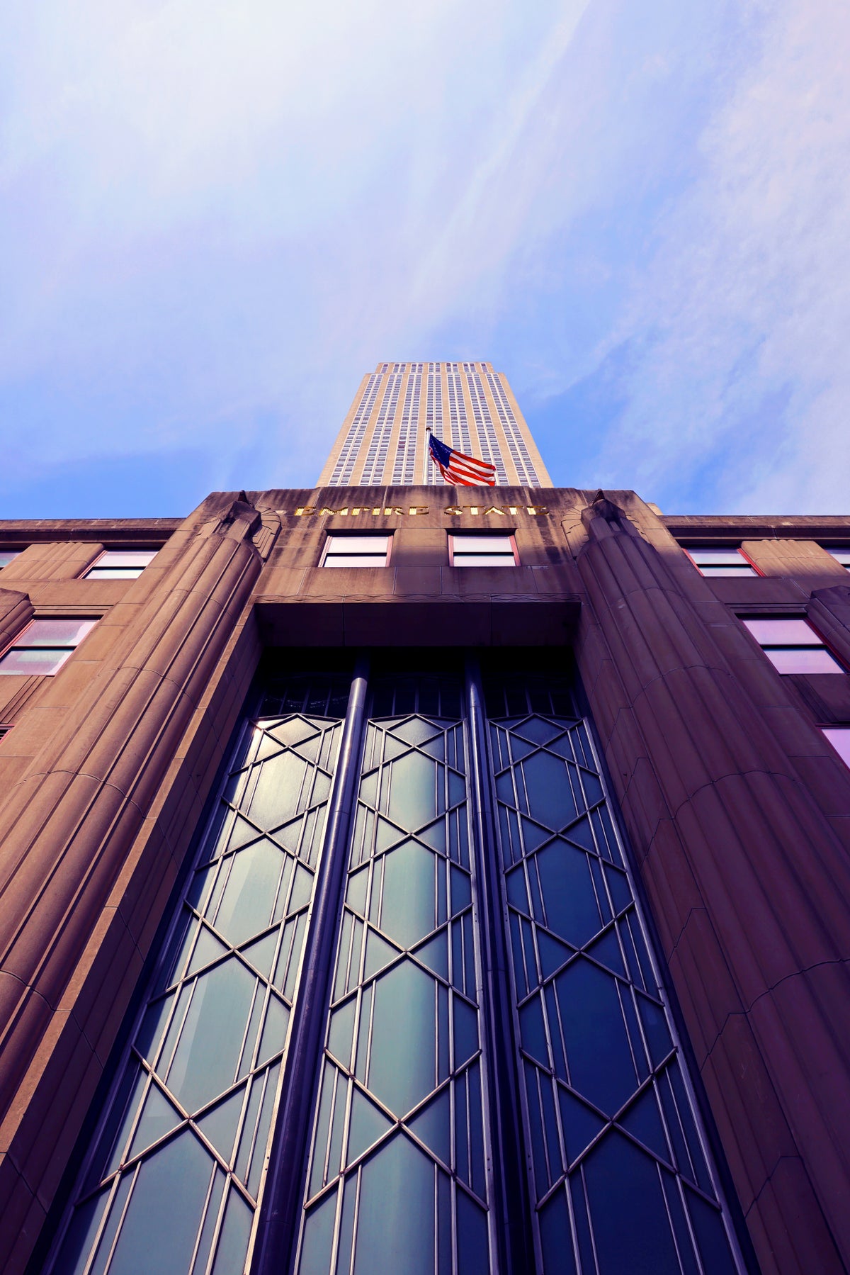 Empire State Building eastern face